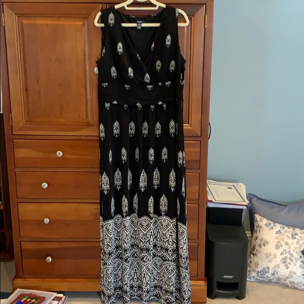 Chaps maxi dress